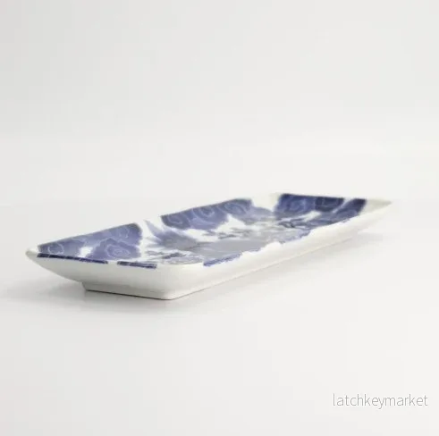 Tallrik Japonism Lion Blue TDS Ø 28.5x14x2.5cm Tallrik Japonism Lion Blue TDS Ø 28.5x14x2.5cm
