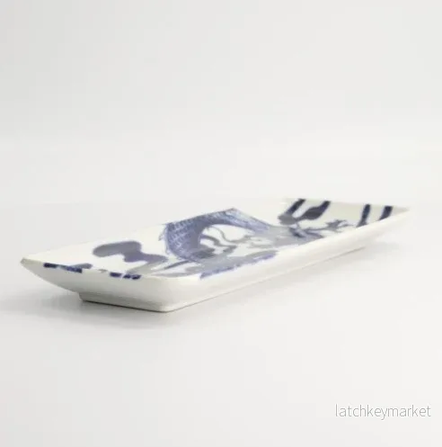 Tallrik Japonism Dragon Blå TDS Ø 28.5x14x2.5cm Tallrik Japonism Dragon Blå TDS Ø 28.5x14x2.5cm