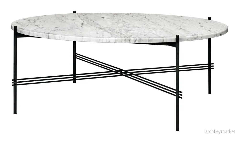 Ts Coffee Table Ø105 cm Black Frame