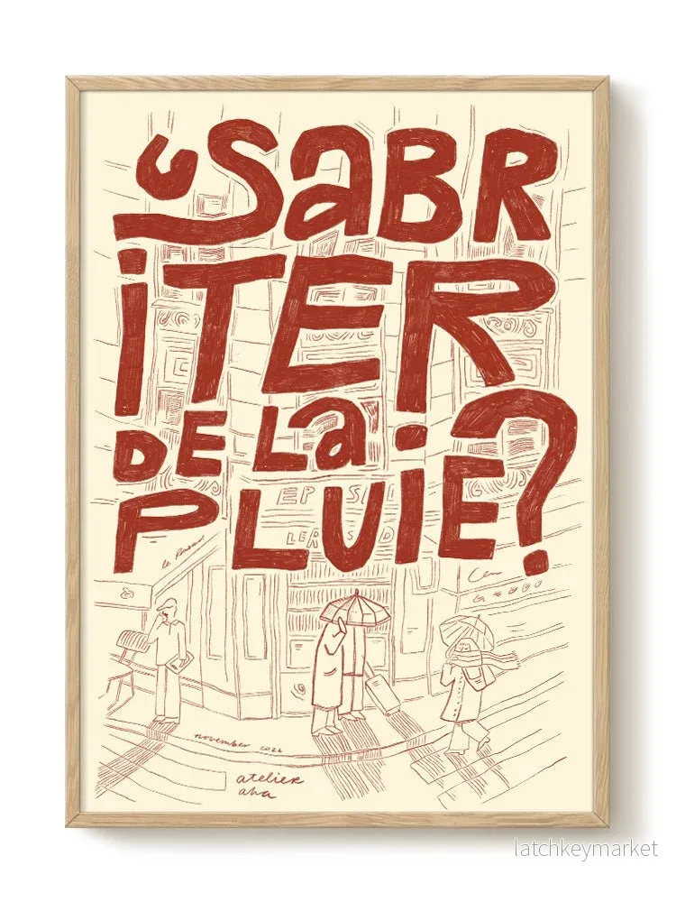 Poster La Pluie Poster La Pluie