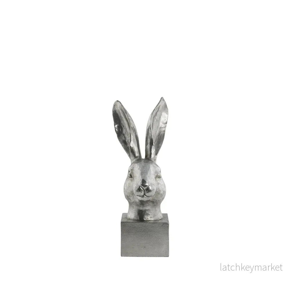 Semina påskharefigur H26,2 cm. Silver - Bild 2