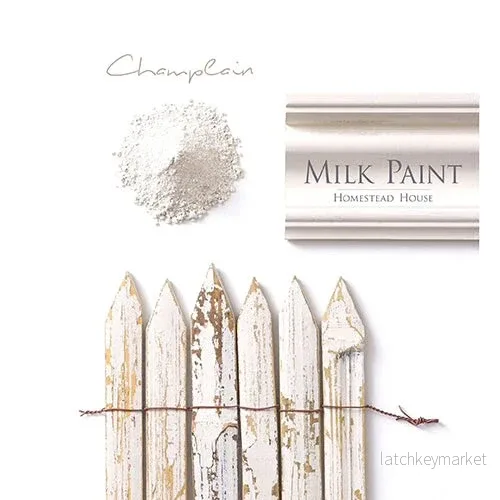 Milk paint Champlain- Homestead House