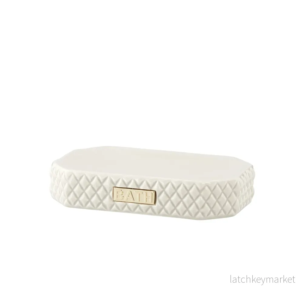 Marion tvålfat H2,5XL13,5XB9 cm. brun sand Marion tvålfat H2,5XL13,5XB9 cm. brun sand