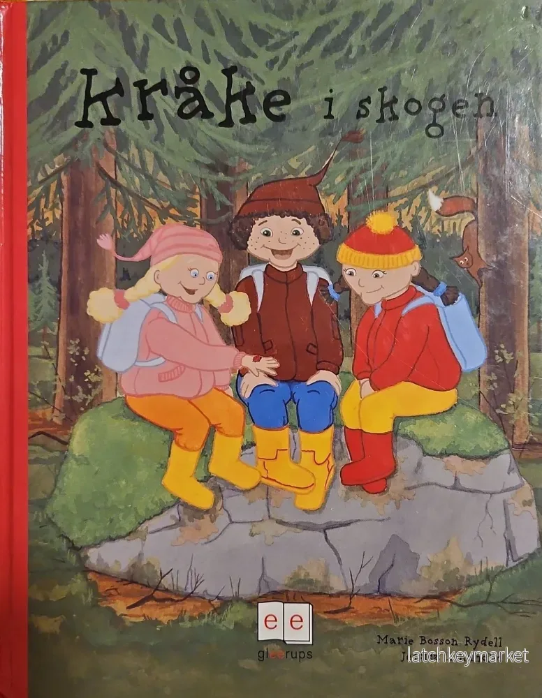 Barnbok "Kråke i skogen" av Marie Bosson och Jessica Lindholm