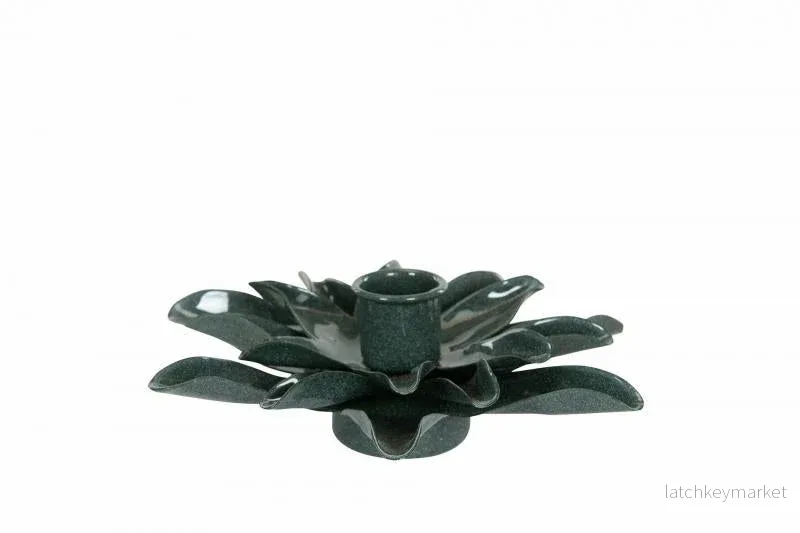 Ljusstake Ljushållare Näckros Emalj Callow Ø16x5cm REA Ljusstake Ljushållare Näckros Emalj Callow Ø16x5cm REA