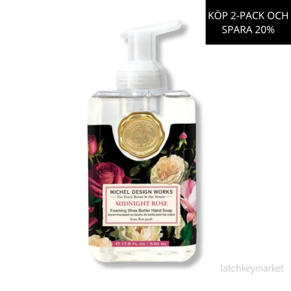 Skumtvål Midnight Rose-MICHEL DESIGN WORKS Skumtvål Midnight Rose-MICHEL DESIGN WORKS