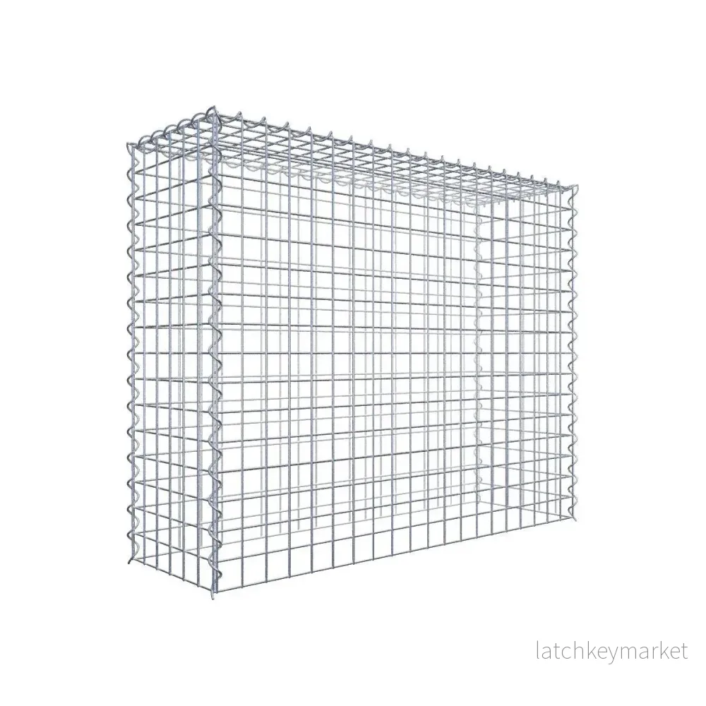 Påväxt gabion typ 3 100 cm x 80 cm x 30 cm (L x H x D), maskstorlek 5 cm x 5 cm, spiral Påväxt gabion typ 3 100 cm x 80 cm x 30 cm (L x H x D), maskstorlek 5 cm x 5 cm, spiral