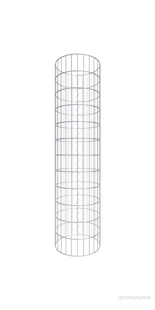Gabionpelare diameter 42 cm, MW 5 x 10 cm rund - Bild 2