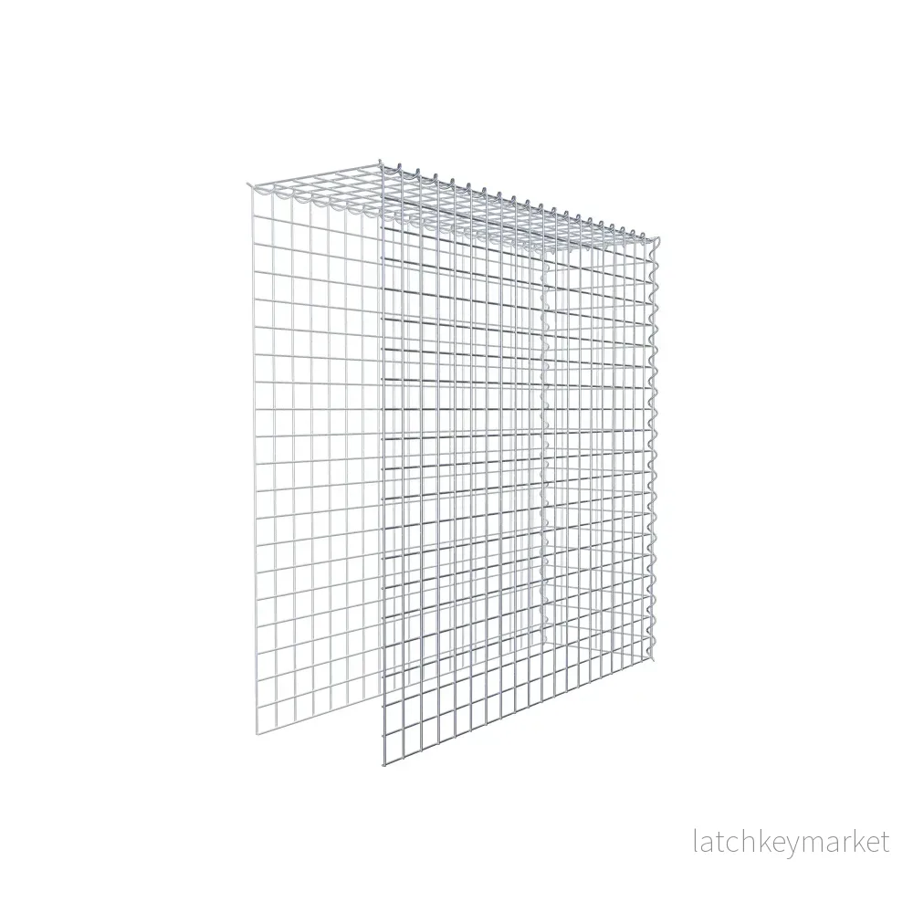 Extra gabion typ 4 100 cm x 100 cm x 30 cm (L x H x D), maskstorlek 5 cm x 5 cm, spiral - Bild 3
