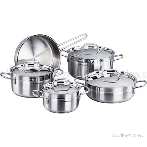 Korkmaz Alfa 9 Delar Cookware A1660 Korkmaz Alfa 9 Delar Cookware A1660