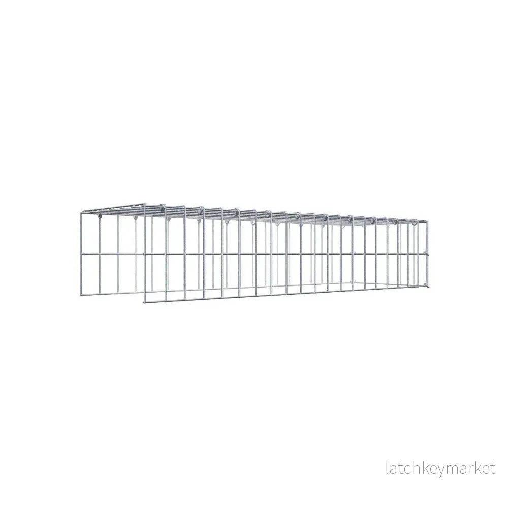 Fästbar gabion typ 4 100 cm x 20 cm x 30 cm (L x H x D), maskstorlek 5 cm x 10 cm, C-ring Fästbar gabion typ 4 100 cm x 20 cm x 30 cm (L x H x D), maskstorlek 5 cm x 10 cm, C-ring