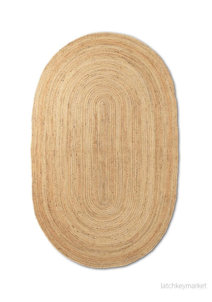 Eternal Oval Jute Rug