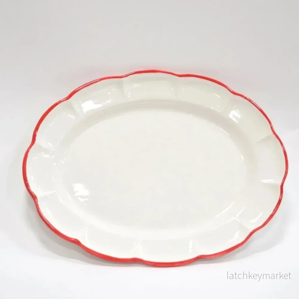 Oval Tray Red Line - Bild 2