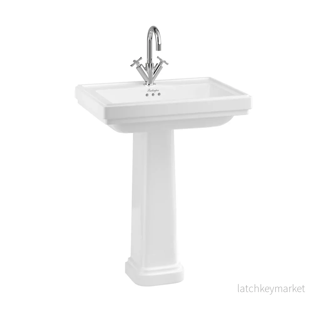 Handfat Burlington Riviera 65 cm inkl. pelare Handfat Burlington Riviera 65 cm inkl. pelare
