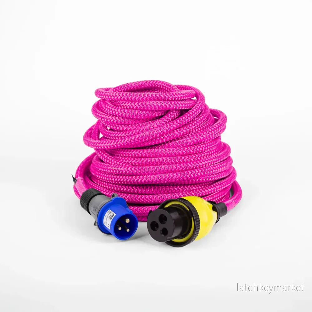 Strömkabel Ellinor Ratio Rosa | PolyRopes Strömkabel Ellinor Ratio Rosa | PolyRopes