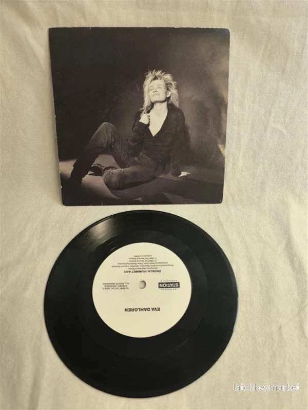 EVA DAHLGREN – Ängeln i rummet 7” VINYL (STATION RECORDS) - Bild 3