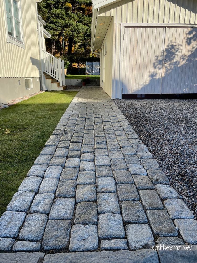 Storgatsten Bergama Granit Grå Tumlad 14/21 - Bild 3
