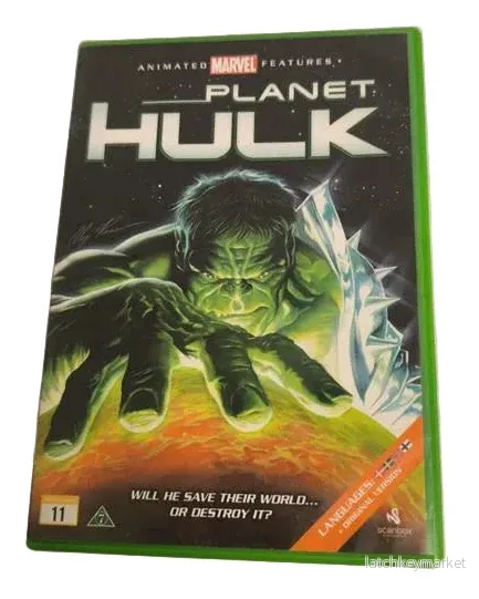 Planet Hulk – DVD (mycket gott skick) Planet Hulk – DVD (mycket gott skick)