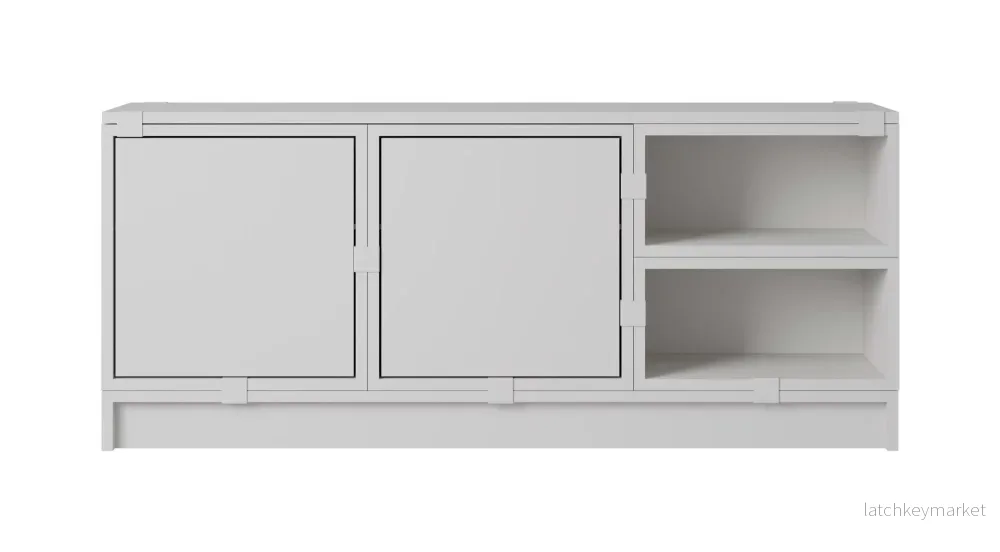 Stacked Storage System Hallway Storage Configuration 2