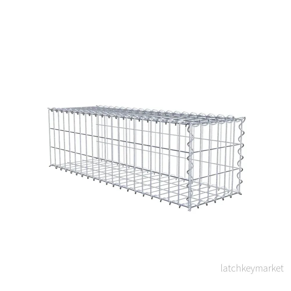Tilläggsgabion typ 2 100 cm x 30 cm x 30 cm (L x H x D), maskstorlek 5 cm x 10 cm, spiral Tilläggsgabion typ 2 100 cm x 30 cm x 30 cm (L x H x D), maskstorlek 5 cm x 10 cm, spiral