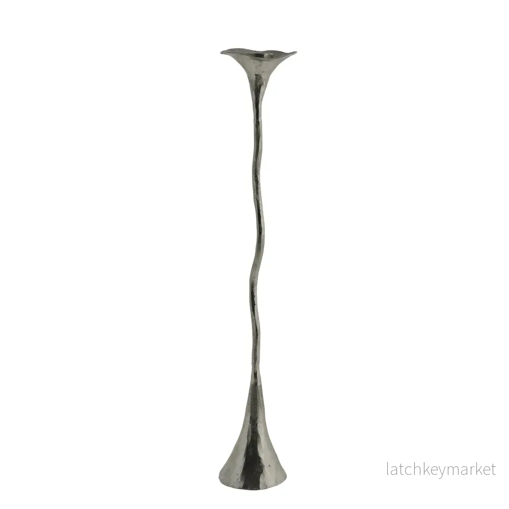 Cala ljushållare H42 cm. silver Cala ljushållare H42 cm. silver