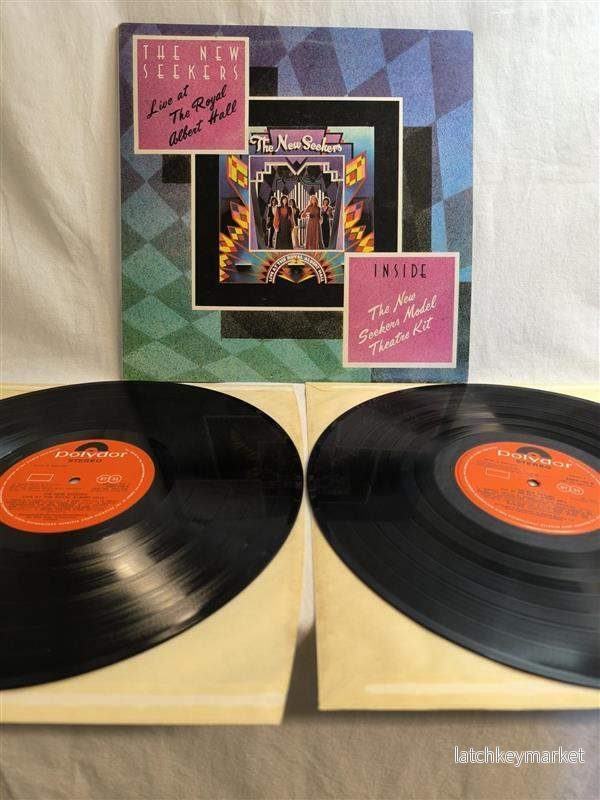 The New Seekers – Live at the Royal Albert Hall (2×LP, Polydor) The New Seekers – Live at the Royal Albert Hall (2×LP, Polydor)