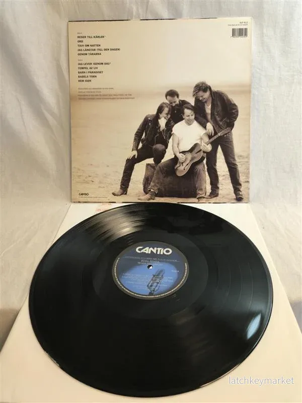 Edin-Ådahl – Reser till kärlek (Vinyl, LP, Album, 1990) - Bild 2