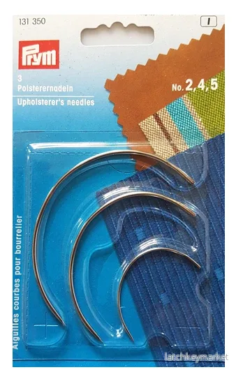 Böjda Nålar ”Kroknål” – 3-pack – Prym