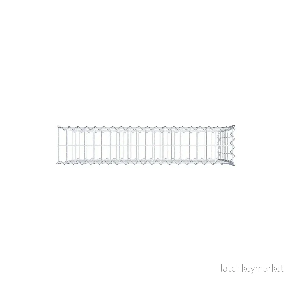 Extra gabion typ 2 100 cm x 60 cm x 20 cm (L x H x D), maskstorlek 5 cm x 10 cm, spiral - Bild 3