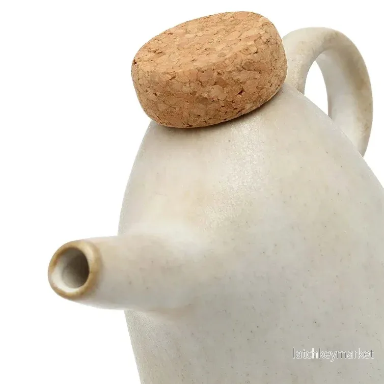 The Portuguese Olive Oil Bottle with cork top - off-white - Bild 2