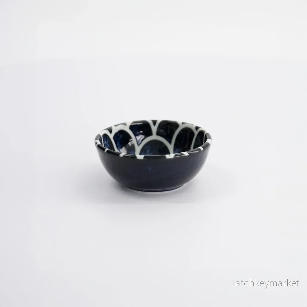 Dippskål Mermaid Design koboltblå TDS Ø 9 x 3 cm