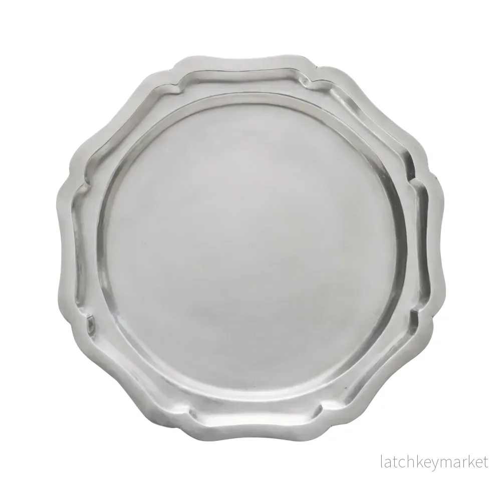 Philine underläggstallrik 31×31 cm. silver Philine underläggstallrik 31×31 cm. silver