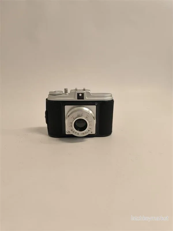 Agfa Isoly 1 – vintage kamera (inkl. läderväska) 1960 tal - Bild 2