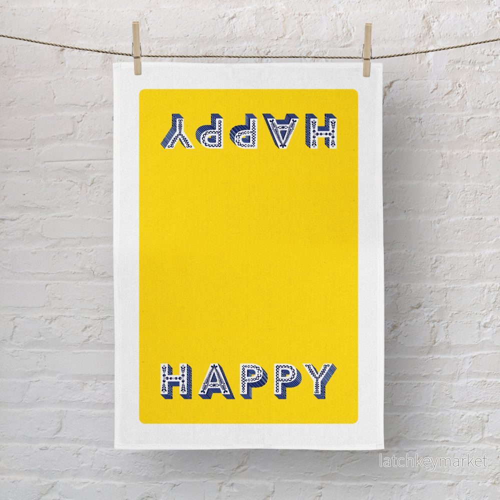Kökshandduk – Happy Kökshandduk – Happy