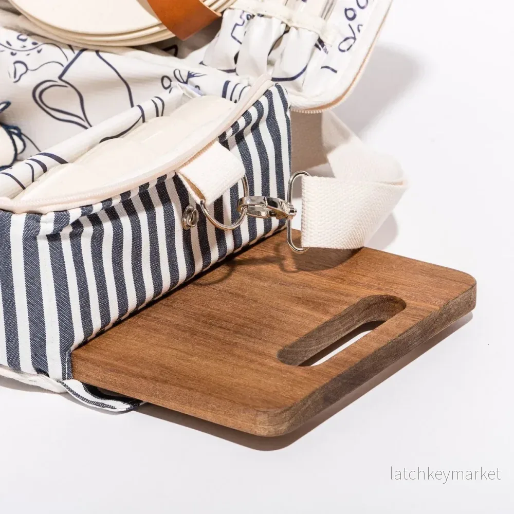Picnic Set Navy Blue Stripe - Bild 3