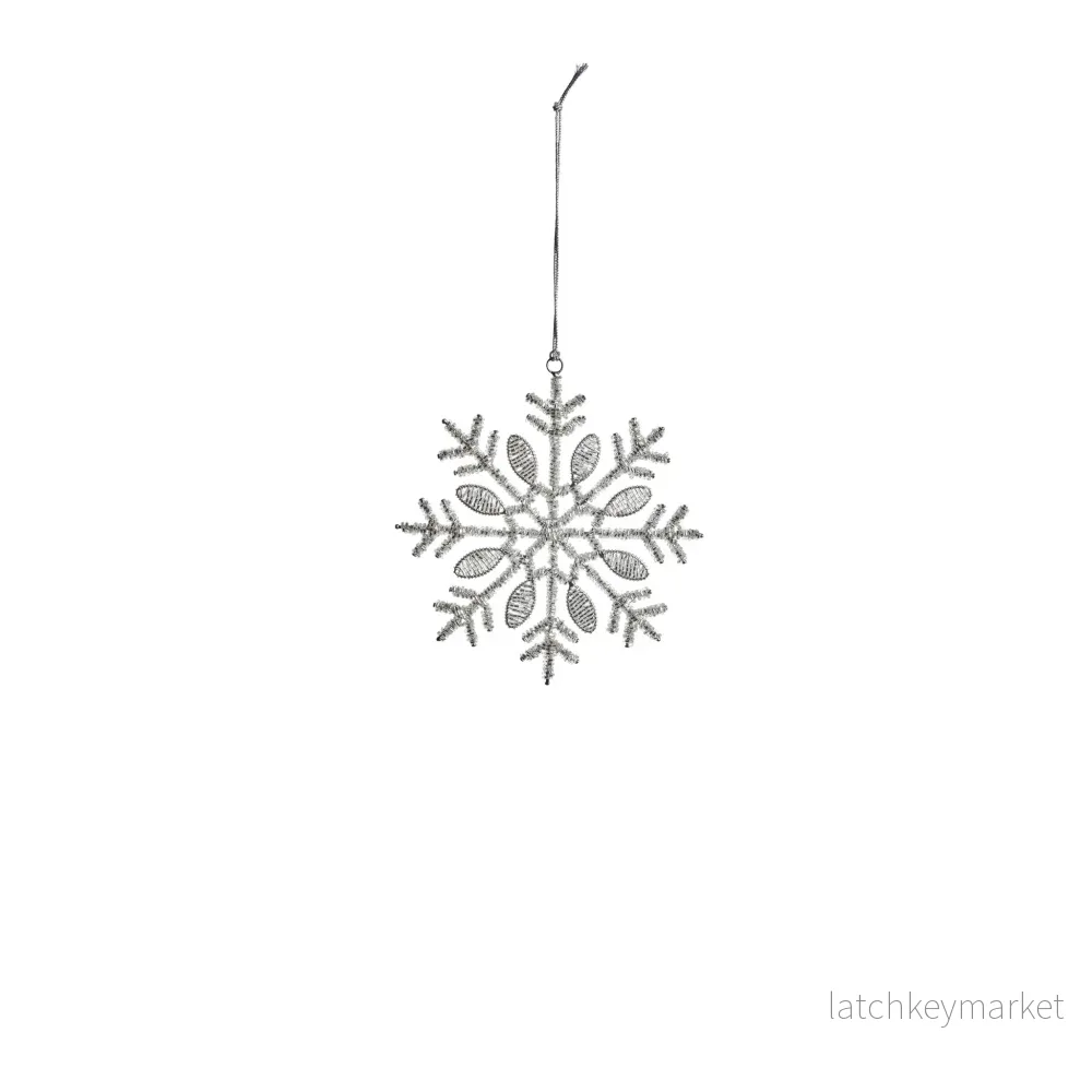 Augusta ornament H17 cm. silver Augusta ornament H17 cm. silver