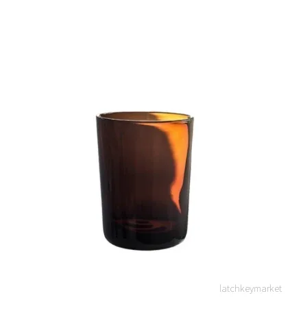 Water Glass Brown Water Glass Brown