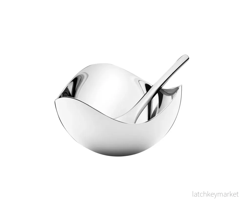 Bloom Salt Cellar & Spoon