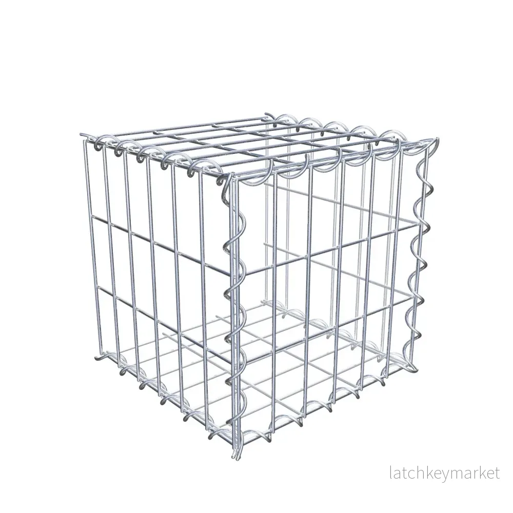 Tilläggsgabion typ 2 30 cm x 30 cm x 30 cm (L x H x D), maskstorlek 5 cm x 10 cm, spiral Tilläggsgabion typ 2 30 cm x 30 cm x 30 cm (L x H x D), maskstorlek 5 cm x 10 cm, spiral