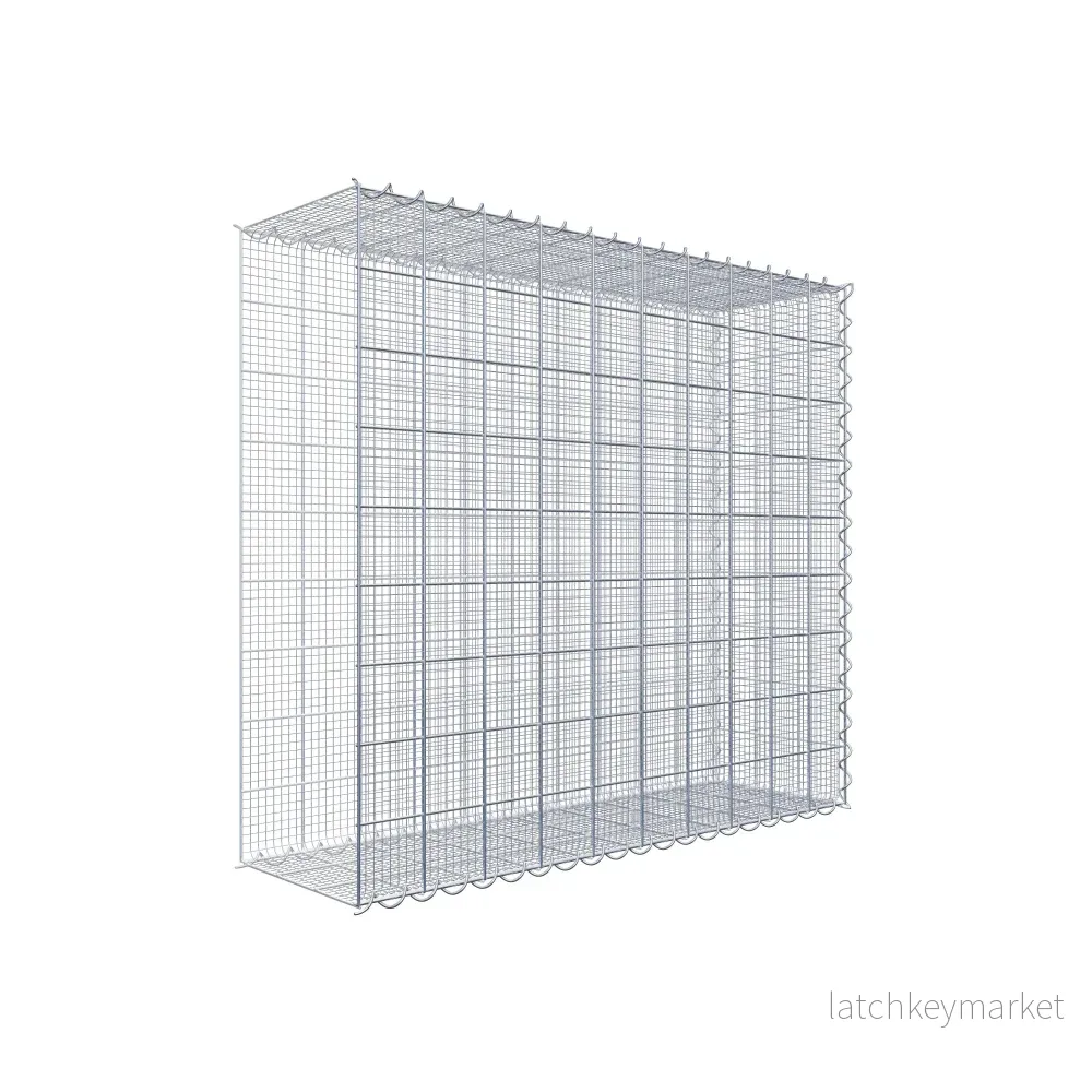 Sandodlingsgabion typ 2 100 cm x 90 cm x 30 cm (L x H x D), maskstorlek 10 cm x 10 cm, spiral