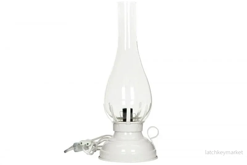 Bordslampa EL 42 cm Emalj Shell REA Bordslampa EL 42 cm Emalj Shell REA