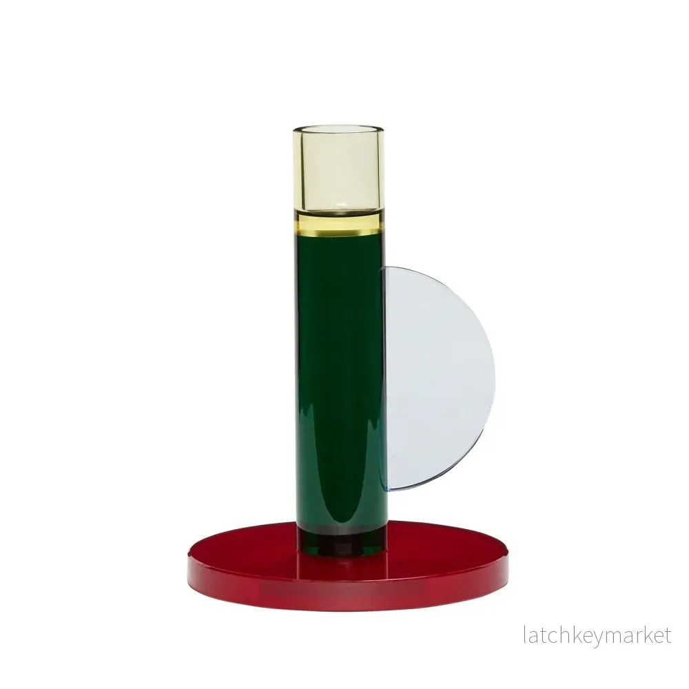 Astro Candle Holder Dark Green