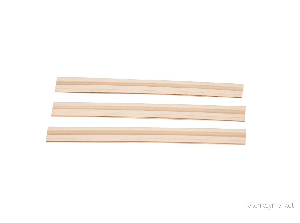 2x fästklämmor för insynsskyddsremsor beige MW 5 x 20 cm 2x fästklämmor för insynsskyddsremsor beige MW 5 x 20 cm