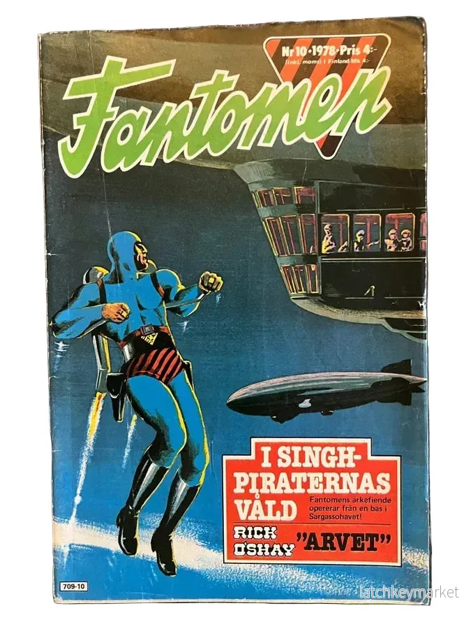 FANTOMEN NR 10 – 1978 – VINTAGE SERIETIDNING