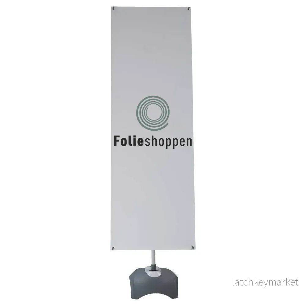 Dubbelsidig X-banner utomhus, 60x180cm Dubbelsidig X-banner utomhus, 60x180cm
