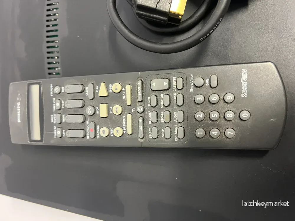 Philips VR747 VHS – 4 Head Hi-Fi Stereo – fjärrkontroll – Made in Germany - Bild 3