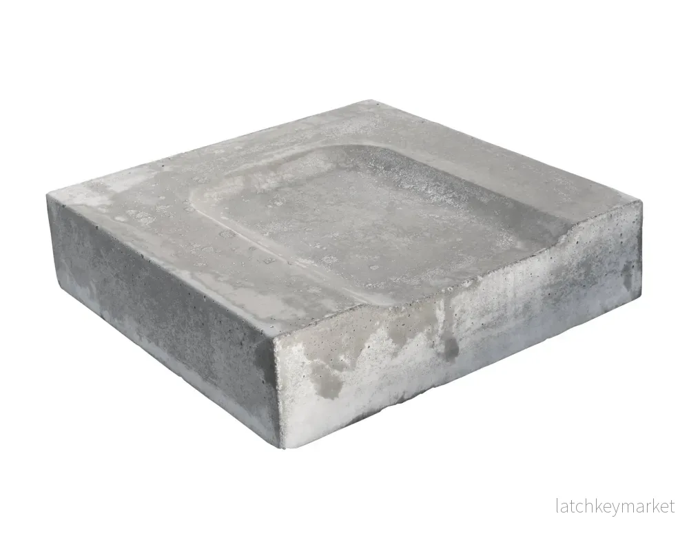 Ränndal Munk Typ U Grå 420x420x90-105 - Bild 2