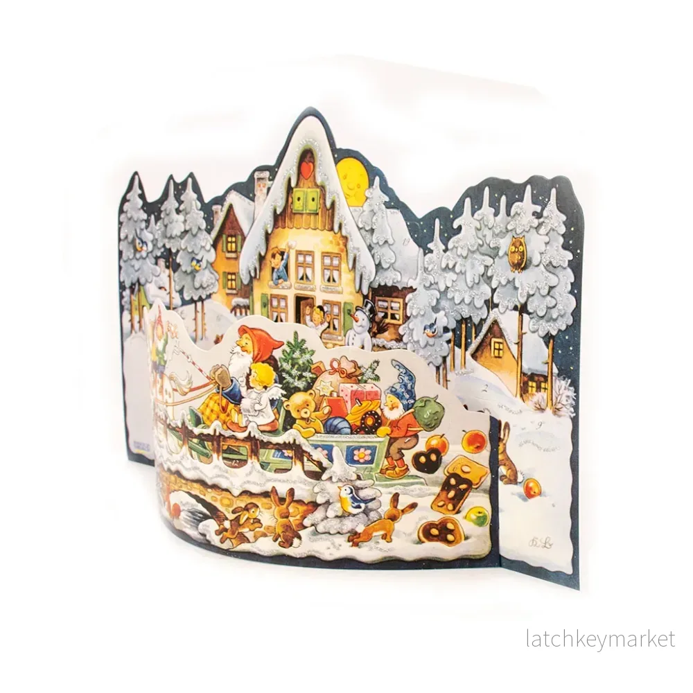 Adventskalender släde - Bild 2