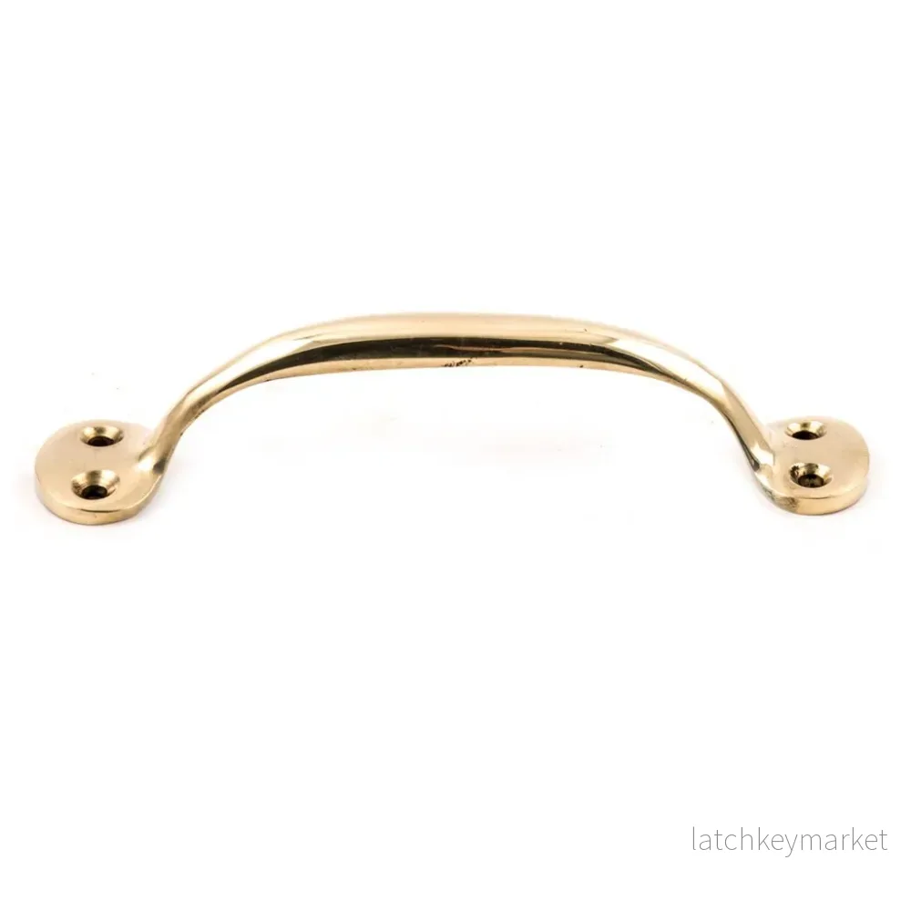 Kökshandtag mässing 11,5 cm