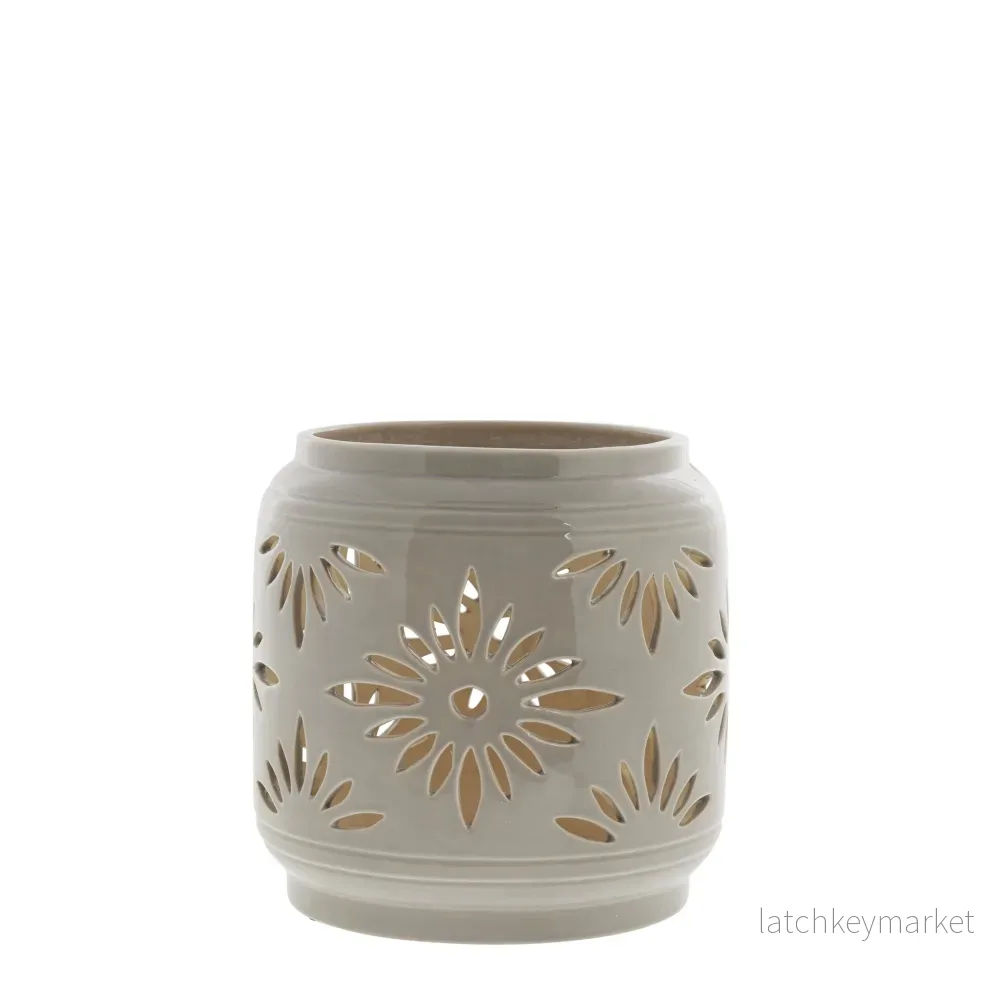 Hilde lykta H25 cm. sand Hilde lykta H25 cm. sand